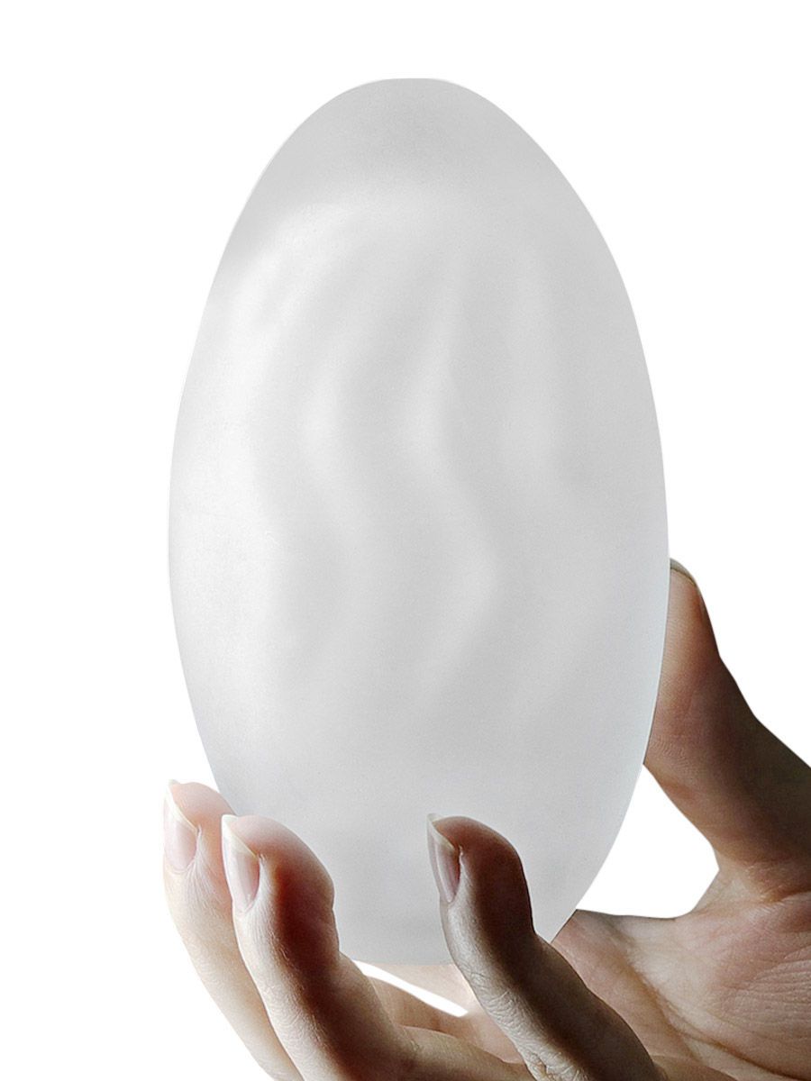 LOVE TOY Giant Egg Blue: Masturbator, transparent