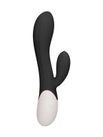 Heat Passion: G-Punkt-/Bunny-Vibrator mit Wärmefunktion, schwarz