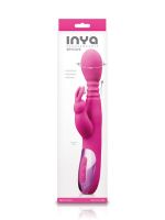 INYA Revolve Thrusting Rotating Vibe: Bunnyvibrator, pink