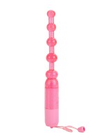 Vibrating Pleasure Beads: Analvibrator, pink