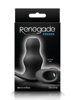 Renegade Peeker small: Analtunnel, schwarz