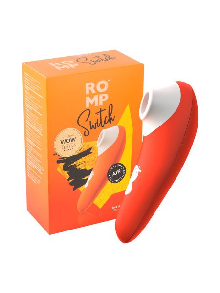 ROMP Switch: Klitorisstimulator, orange/weiß