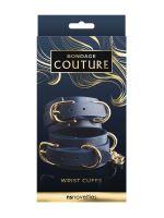 Bondage Couture Wrist Cuff: Handfesseln, blau