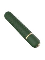 Emerald Love: Luxuriöser Mini-Vibrator, grün