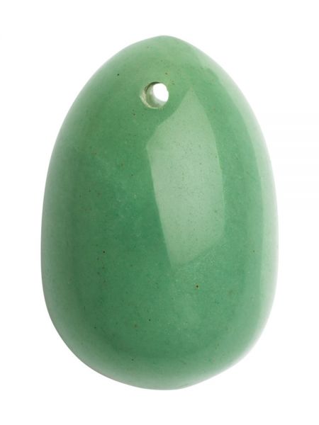 LaGemmes Yoni Egg S: Liebes-Ei Jade, grün