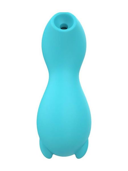 Vibrating Suction Stimulator: Klitorisstimulator, blau