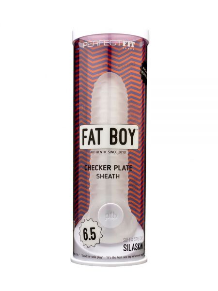Perfect Fit Fat Boy Checker 6.5: Penishülle, transparent