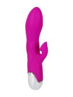 XOUXOU Super Soft Silicone Sucking Vibrator: Bunnyvibrator, lila