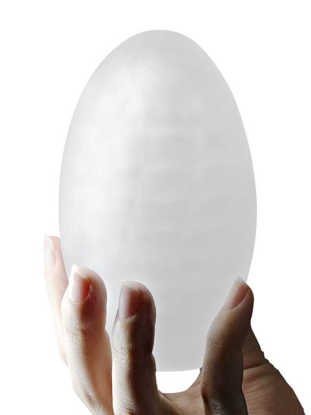 LOVE TOY Giant Egg Purple: Masturbator, transparent