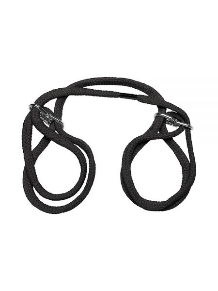 Japanese Style Cotton Cuffs: Bondage-Seil-Fessel, schwarz