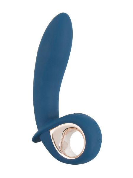 Inflatable Vibrator Petit: Aufblasbarer Vibrator, blau