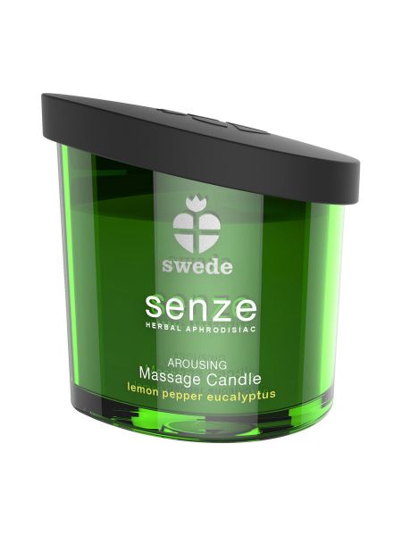 Massagekerze: Senze Arousing, Zitrone-Pfeffer-Eukalyptus (50ml)