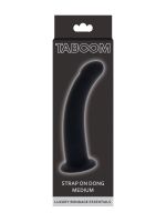 TABOOM Strap-On Dong: Dildo, schwarz