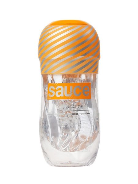 Sauce Honey: Masturbator, orange/transparent