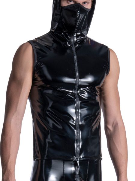 MANSTORE M2110: Zipped Vest, schwarz