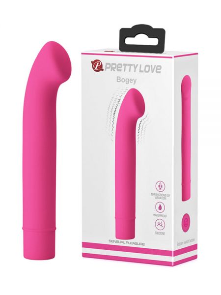 Pretty Love Bogey: Mini G-Punkt-Vibrator, dunkles rosé