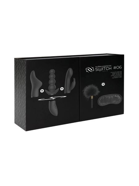 Switch #06 Pleasure Kit: Vibrator-Set, schwarz