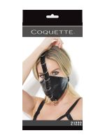 Coquette: Gesichtsmaske, schwarz