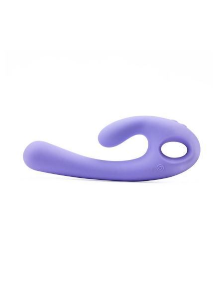 Nomi Tang Flex Bi Bendable Dual: Rabbitvibrator, lavender