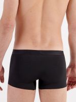 HOM Modal Clean Cut: Comfort Boxer Pant, schwarz